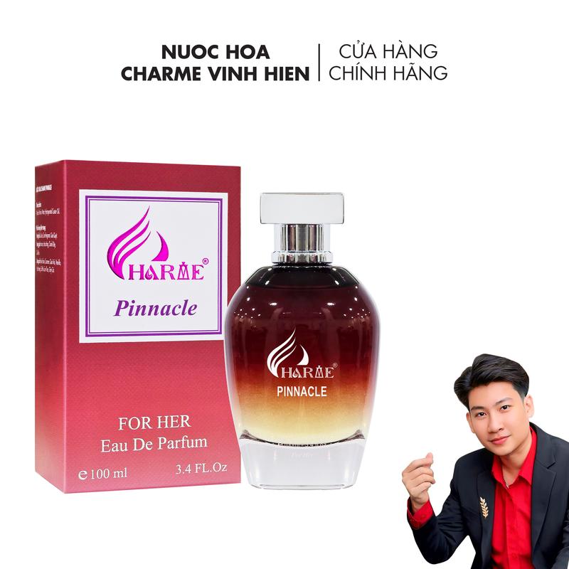  Nước Hoa Charme PINNACLE 100ml - Cosmetic Xịt Thơm Women - H R V E 