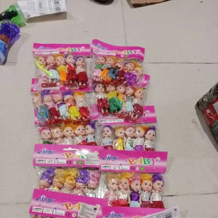 MAINAN ANAK BERBI ISI 5 PCS / BONEKA BERBI KELLY / BONEKA BERBI KECIL 5