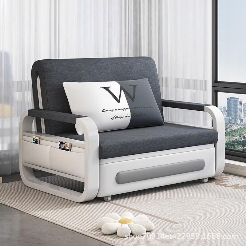 Sofa Gấp Gọn Khung Sắt Dày – Đệm Vải Mềm Thoáng – Gập Ra Thành Giường Trong Vài Giây,Bền Đẹp,Sang Trọng