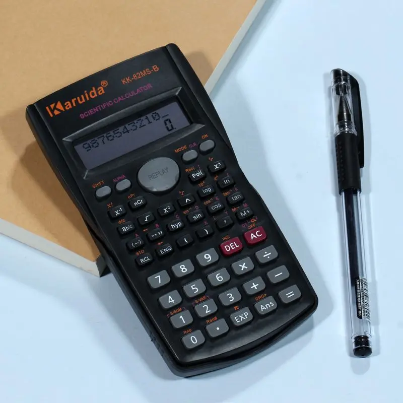 KALKULATOR KARUIDA SCIENTIFIC KK-82MS-B-C Calculator / Scientific / 240 Functions TERMURAH BISA COD 3
