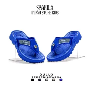 DULUX SANDAL ANAK COWO JEPIT KARET TEBAL RINGAN