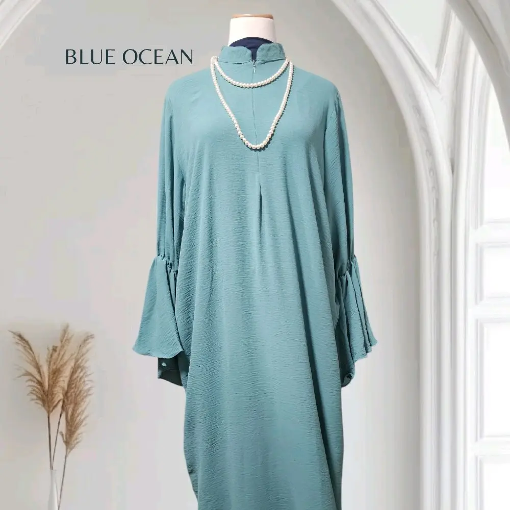 De Yanty long dress front zip Casual Wear