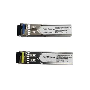 Flextreme FL-GSFP-BIDI-1330-1550-20 SFP 1G Singlemode Single Core 2 Pc