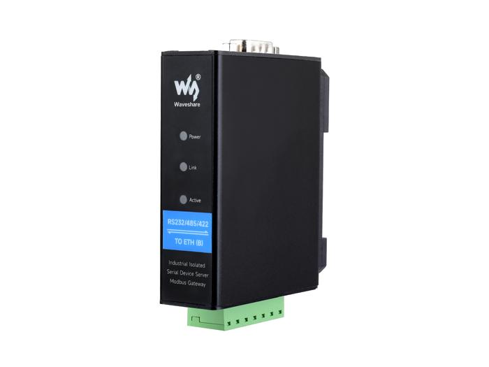 Tct Ip Jual Rail-Mount Serial Server, RS232/485/422 to RJ45 Ethernet Module ...