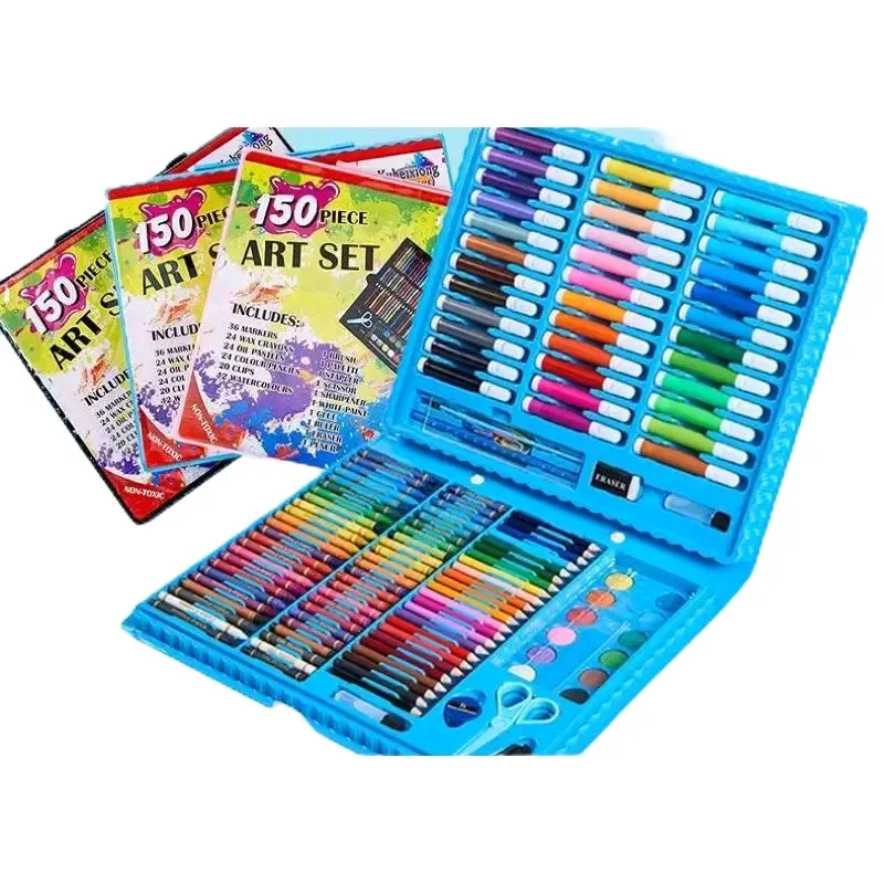 Crayon 1 set | crayon lengkap 1 set | crayon anti kotor | crayon anak | crayon set 208 pcs | crayon oil pastel  | crayon titi | crayon greebel