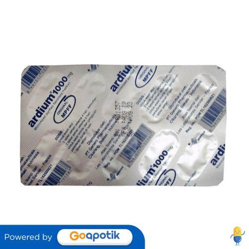 Gambar ARDIUM 1000 MG STRIP 10 TABLET dari Apotek Sukun Semarang by GoApotik Kota Semarang Tokopedia