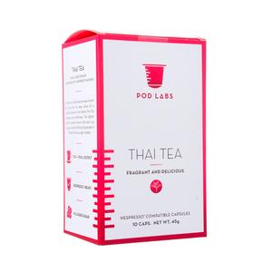 Pod Labs Nespresso Compatible Thai Tea (10 Capsules) EXP:04OCT2025