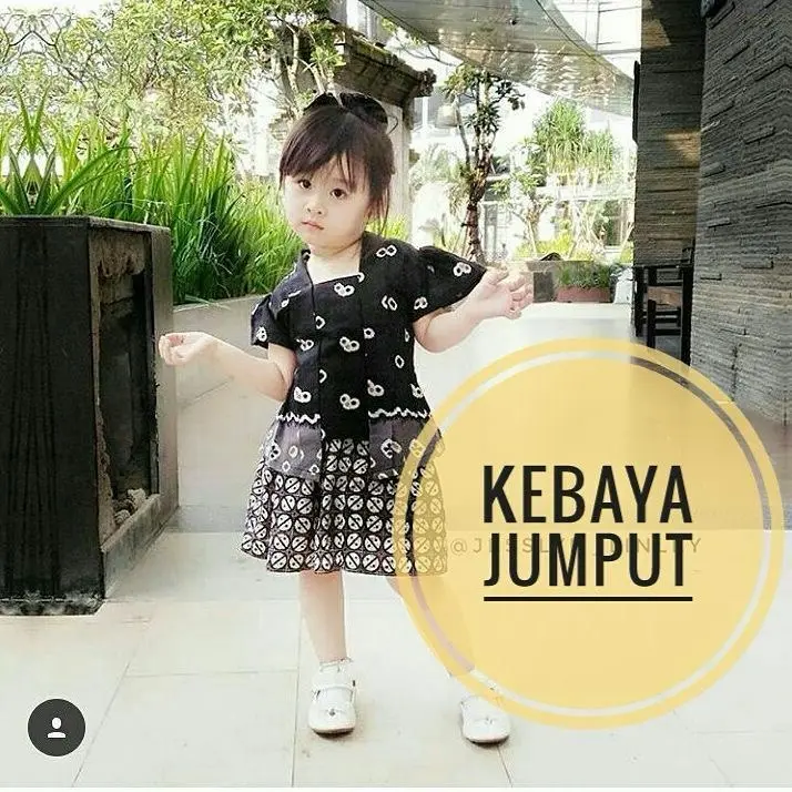 Revansha Batik Setelan Anak Kebaya Kutubaru Jumputan Usia 1 - 7 Th