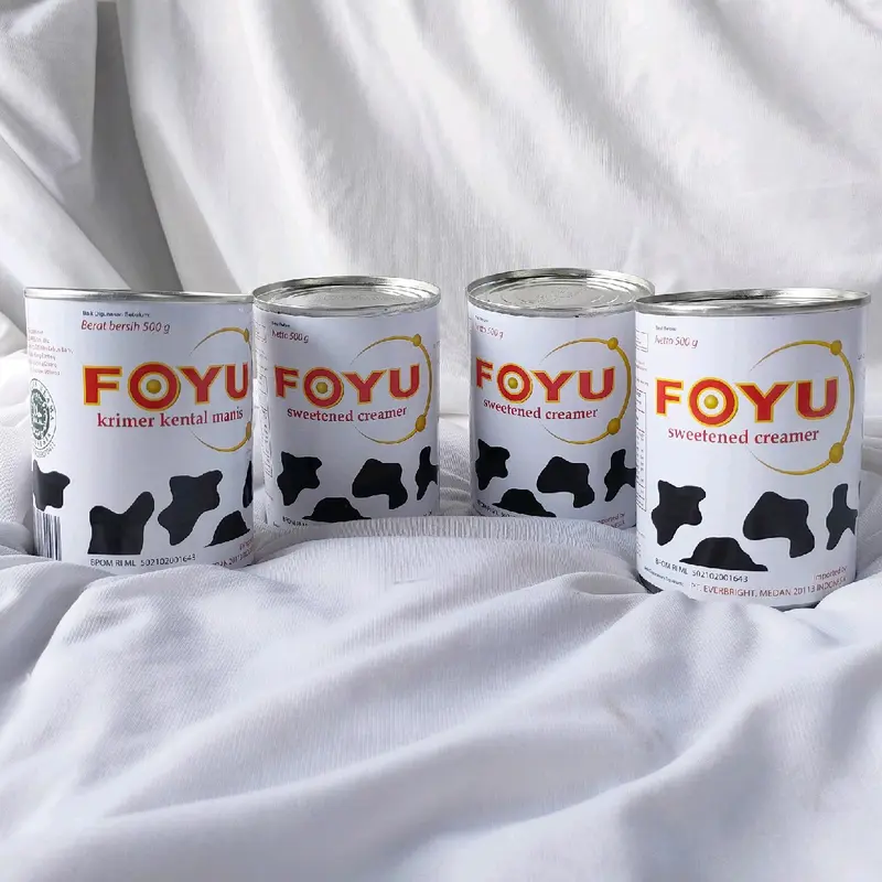 SKM Foyu 500 gram - isi 4 Kaleng Krimer Kental Manis Foyu - Susu Kental Manis FOYU Paket Hemat 1