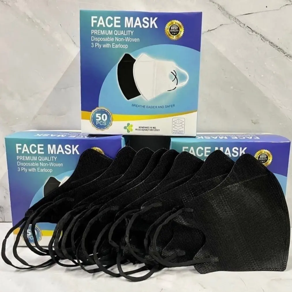 PAKET 2BOX MASKER DUCKBILL 3PLY 100PCS