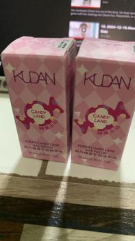 Product Review of Kudan Candy Land 10ML Cat Kutek Kuku Jari Tangan Kutikula Wanita Nail Polish Sun UV Lamp Peel Off Kering Art from Y**🦋 0