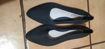 Product Review of Sepatu Flat Jellyshoe 965 kasual Tanpa Hak Hitam Jelly from h**3 0