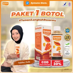 Zymuno - 200ml/Botol - Bahan Alami, Organik, Halal & BPOM Herbal