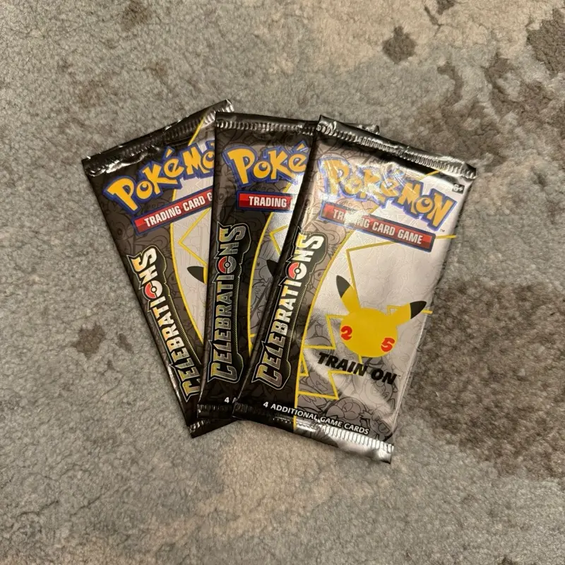 Celebrations Booster Pack Kartu Pokemon TCG (Trading Card Game) English Edition Bahasa Inggris Pocket Monsters 3