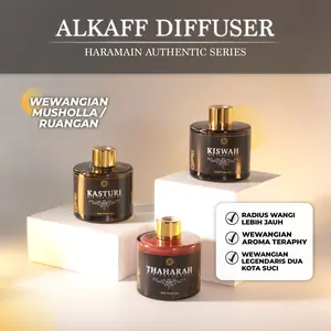 [ALKAFF DIFFUSER] -  PENGHARUM MUSHOLA/RUANGAN - HARAMAIN - 50 ML