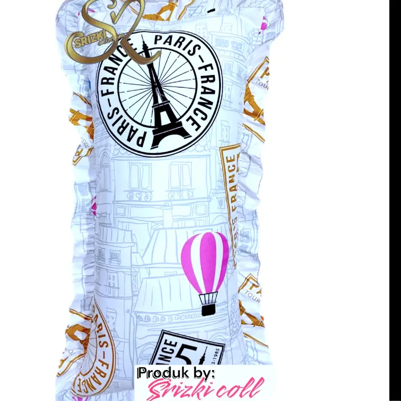 bantal cinta jumbo + sarung  Katun Rumbai uk 50 x 100 cm  empuk nyaman dan tebal FULL SILIKON HCS standar HOTEL Bed 1