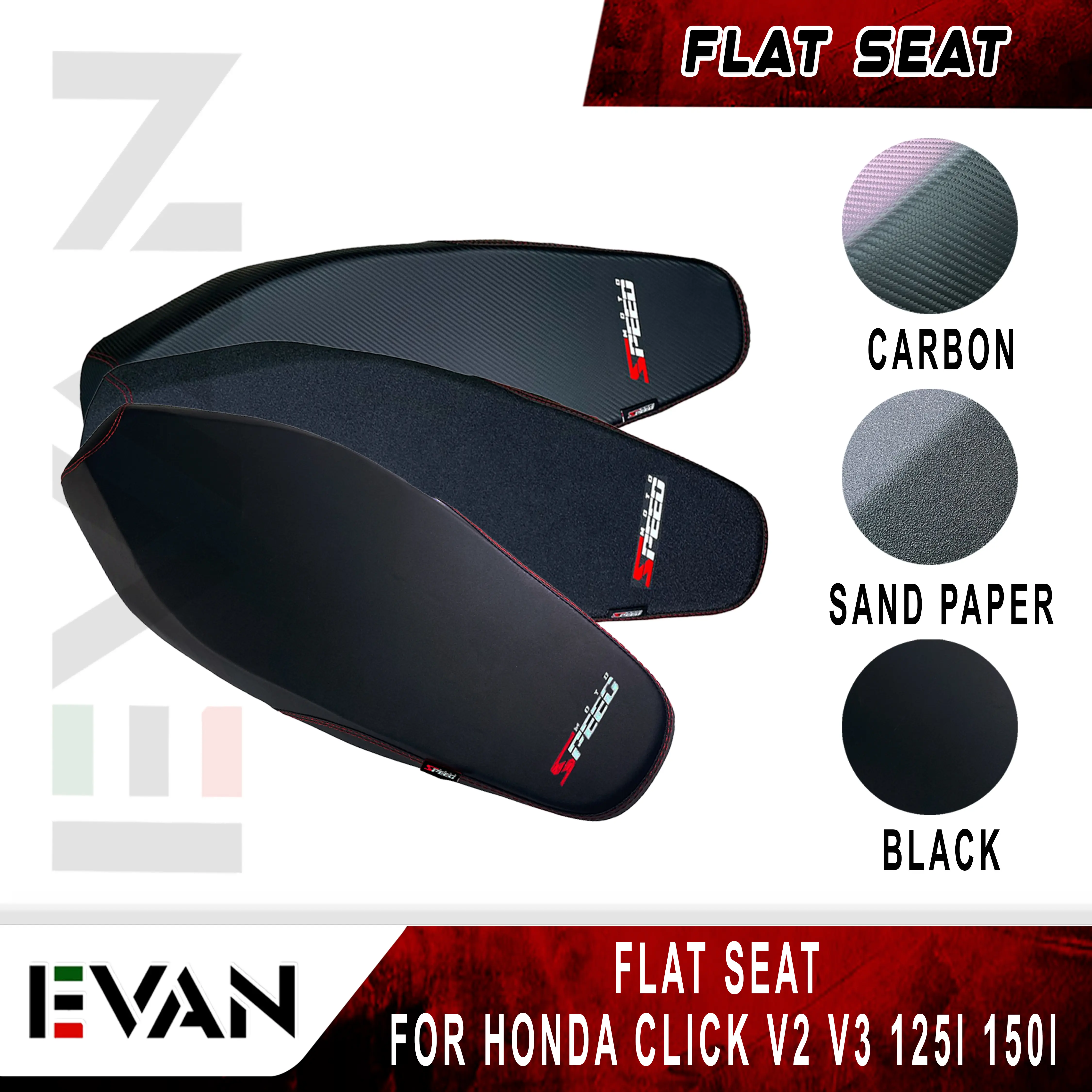 MOTOSPEED FLATSEAT FOR HONDA CLICK V2/V3/V4 125/150