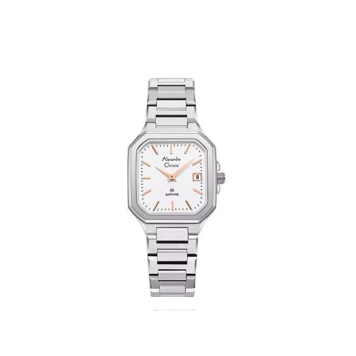 Gambar Jam Tangan Wanita Alexandre Christie AC 8711 LDBSSSLRGSG Silver White Sapphire Crystal – Garansi 1 Tahun dari Watch Factory Kota Administrasi Jakarta Utara Tokopedia