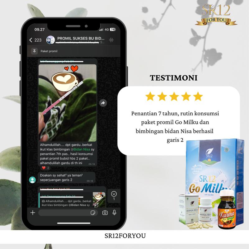 Go Milku SR12 Susu Kambing Etawa Premium 600gr Tanpa Gula kesehatan 5