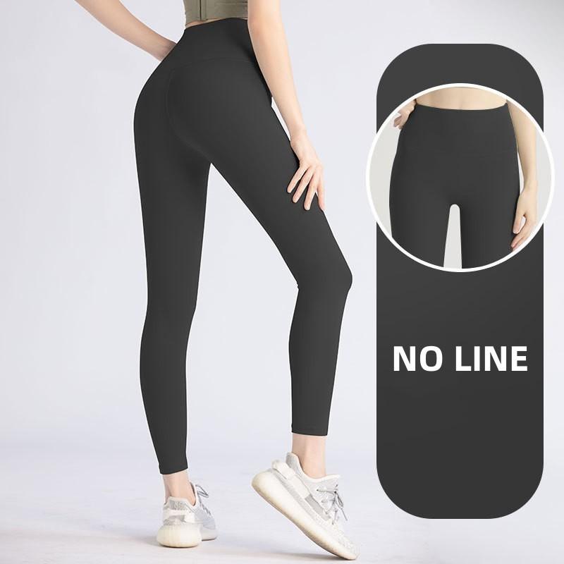 Quần Yoga Cho Nữ, Không Có Đường Xấu Hổ, Ôm Sát, Eo Cao, Kiểm Soát Bụng, Quần Legging Tập Cho Phòng Tập Thể Dục, Chạy Bộ, Đạp Xe 4