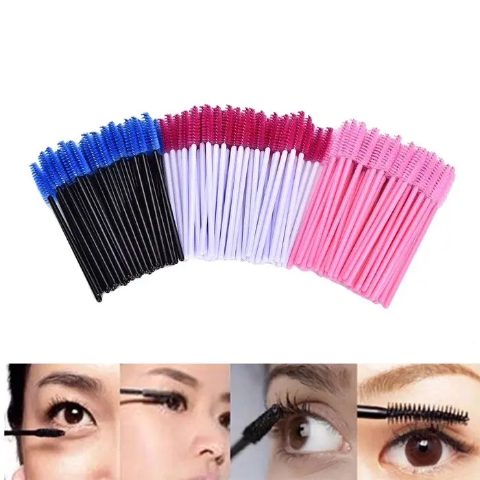 Sisir Kuas Maskara Spoolie Brush Mascara Wand Sikat Alis Bulu Mata Eyelash 1