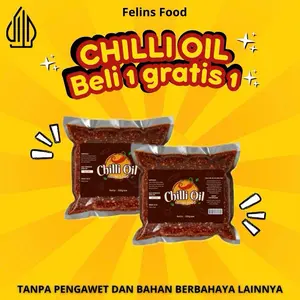 PROMO [BELI 1 GRATIS 1] Chilli Oil 100gram/Pack Rempah Cabai Asli Rasa Authentic