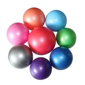 Pilates Yoga Mini Ball 25cm Bola Fitness Gym Senam Exercise