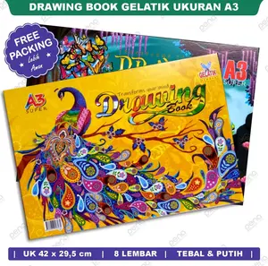 Buku Gambar A3 Besar Gelatik Super Book Stationery