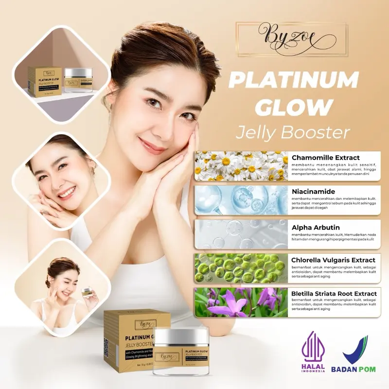 [DOKTIF APPROVED] [EXCLUSIVE] Byzoe Paket 3in1 Ekstra Glowup Protection 5