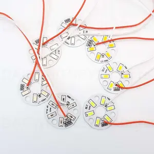 DC 5V USB LED Chip Beads Surface Dimmable Bulb Transformation LED Light Source Dia 32MM 3W Light Single Color U26