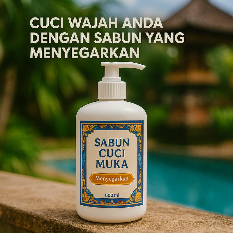 [600ml] Sabun Cuci Muka – Membersihkan, Menyegarkan, dan Merawat Kulit Wajah