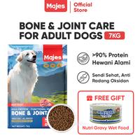 Gambar Majes Dog Food | Bone & Joint Care Formula | Gluten-Free Beef | High Protein | Supports Bones & Joints | 7kg dari Majes Pet Store Kab. Tangerang 1 Tokopedia