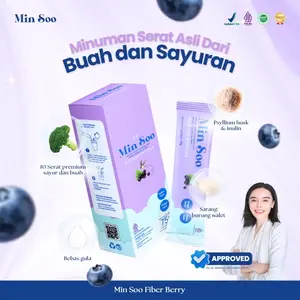 【R】JUS BERRY FIBER DRINK MENCEGAH SEMBELIT DAN MELANCARKAN PENCERNAAN