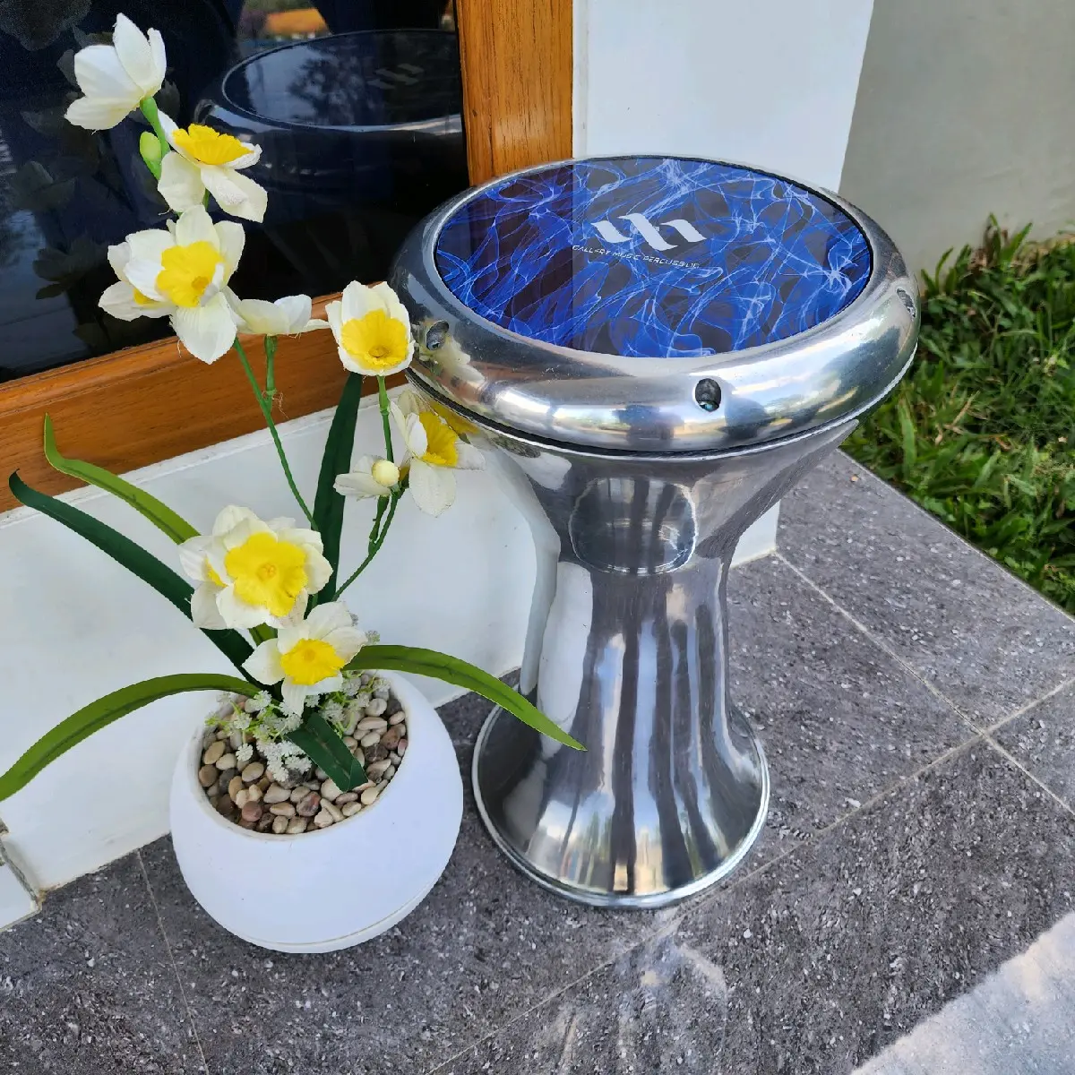 warna natural pakai mika GMP Blue fire