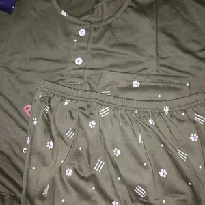 Set Baju Tidur Kaos CP Jumbo Dio Big Size Babydoll Celana Panjang Wanita 3XL LD 110-120cm