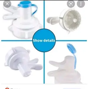 Kran Galon Miring Aqua Plastik Putih Garansi Produsen Ideal untuk Dapur Rumah Anda