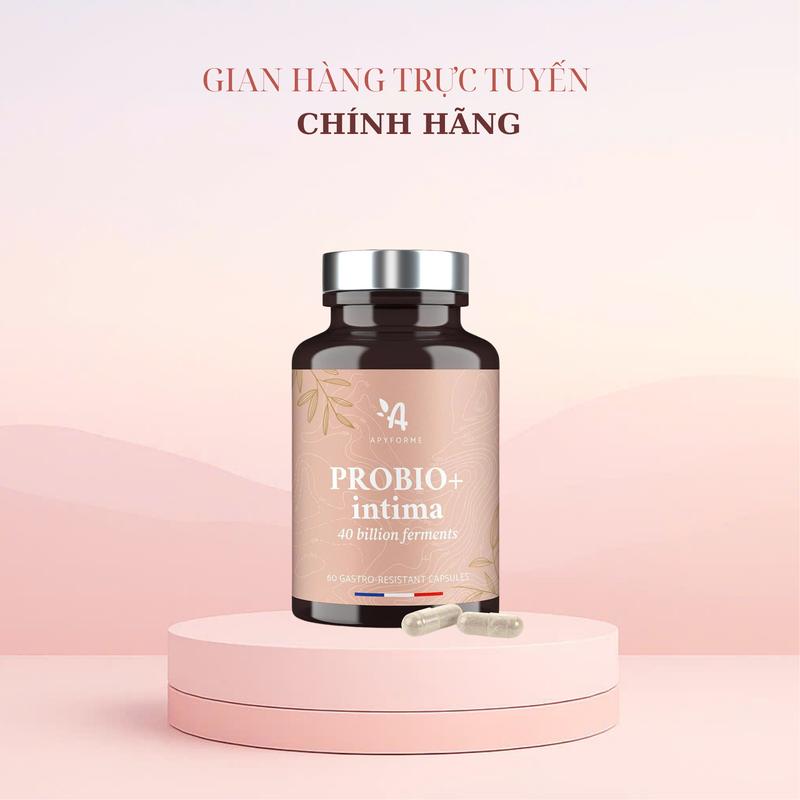 [BẢN MỚI] Viên Uống Probio+ Intima Apyforme Lợi Khuẩn Thuần Chay (60 Viên)