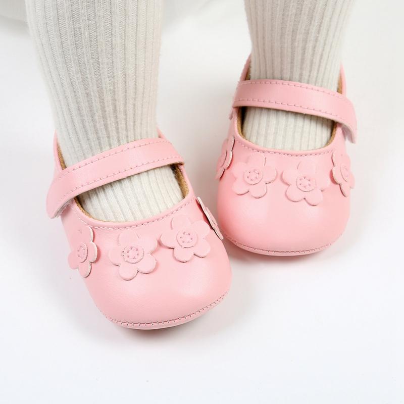 Product Introduction of Toddler Walking Flat Shoes Baby Girl Shoes PU Leather Crib Shoes Toddler Girls Shoes for Summer Princess Shoes 33