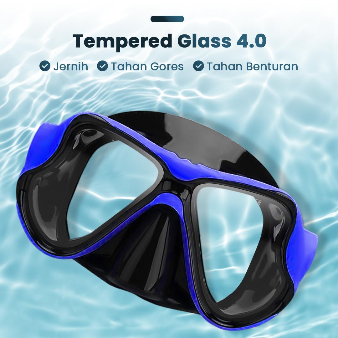 Kacamata Selam Scuba Diving Snorkeling Goggles