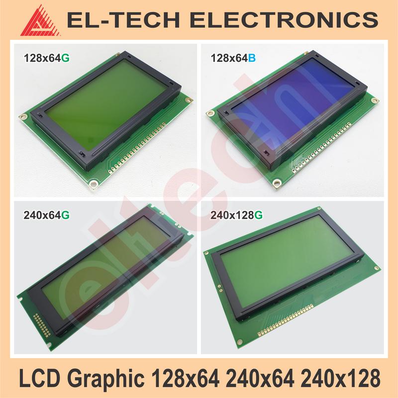 LCD Graphic Module 128x64 240x64 240x128 64 x 128 240 Modul Grafik ...