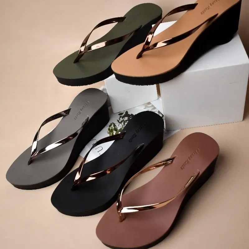 CHEUNG KUEDZ || SANDAL WEDGES SPONS PREMIUM SPON 03 || SANDAL JEPIT TINGGI 5CM