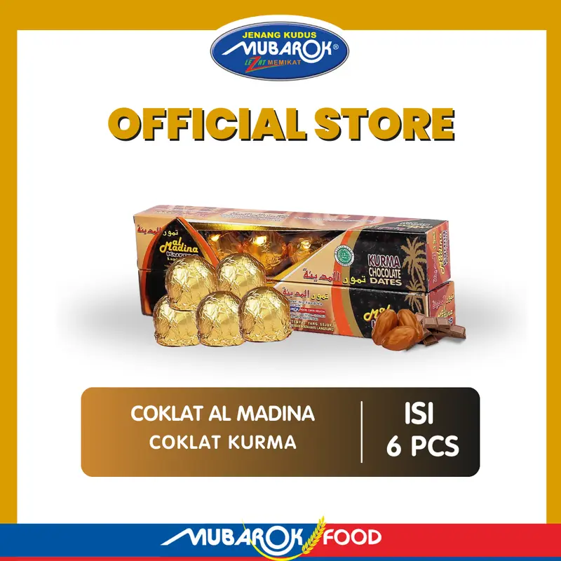 Kurma Lapis Coklat Al Madina, Dos 6's 1