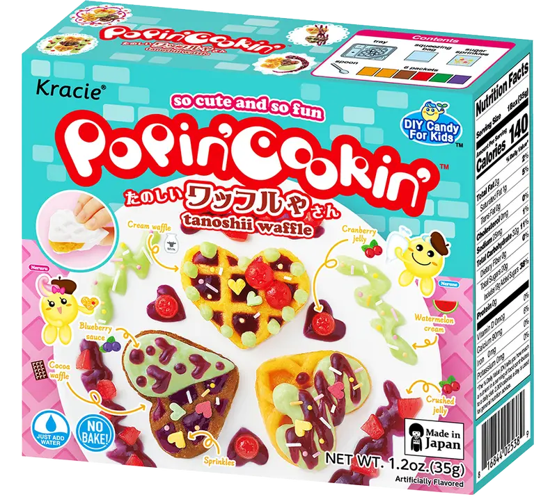 Kẹo sáng tạo Popin' Cookin' Kracie ăn được đến từ Nhật Bản - Làm Sushi, Cơm Bento, Ramen, Bánh rán, Donut 4