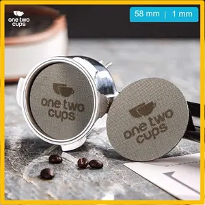 [EZ] Puck Screen Portafilter Espresso Machine 150µm - SUS3 Filter penyaring saringan mesin kopi stainless 316 baja tahan karat 150um Mesh
