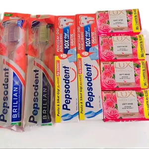 PAKET HEMATTT !!! 4PCS SABUN MANDI + 2PCS PASTA GIGI PEPSODENT 72GR (FREE SIKAT GIGI)