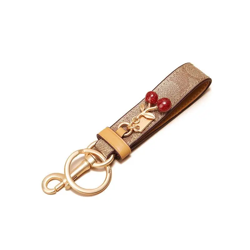 Bag charm cherry blossom tea rose Gantungan tas cherry mini Gantungan tas lucu aesthetic 5cm cherry keychain 7