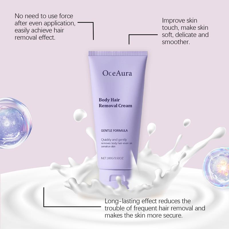 Product Introduction of ceAura Body Hair Removal Cream Gentle Body Hair Removal Hand & Leg Hair Cleansing Unisex Hair Removal Skin Balm 13