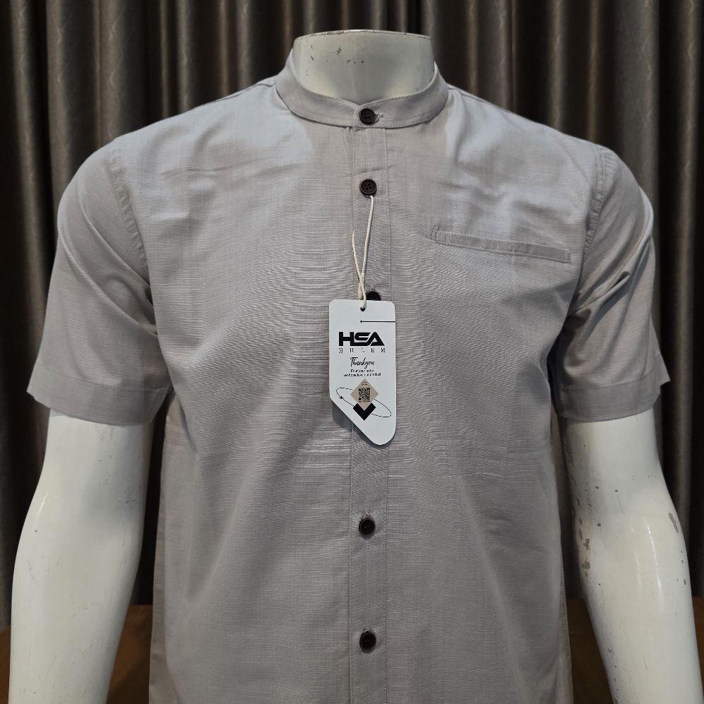 Kemeja  Tangan pendek HSA Hulem Premium TERLARIS    koko kokopria