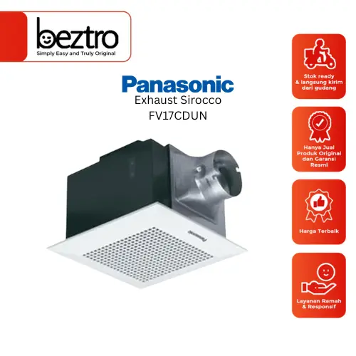 Panasonic FV17CDUN - Exhaust Fan Sirocco
