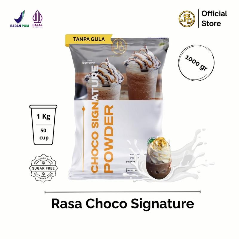 Bubuk Minuman Premium Choco Signature 1Kg || Jakarta Bubble Drink ...